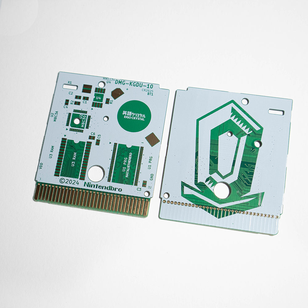 English Crystal PCB - Natalie the Nerd