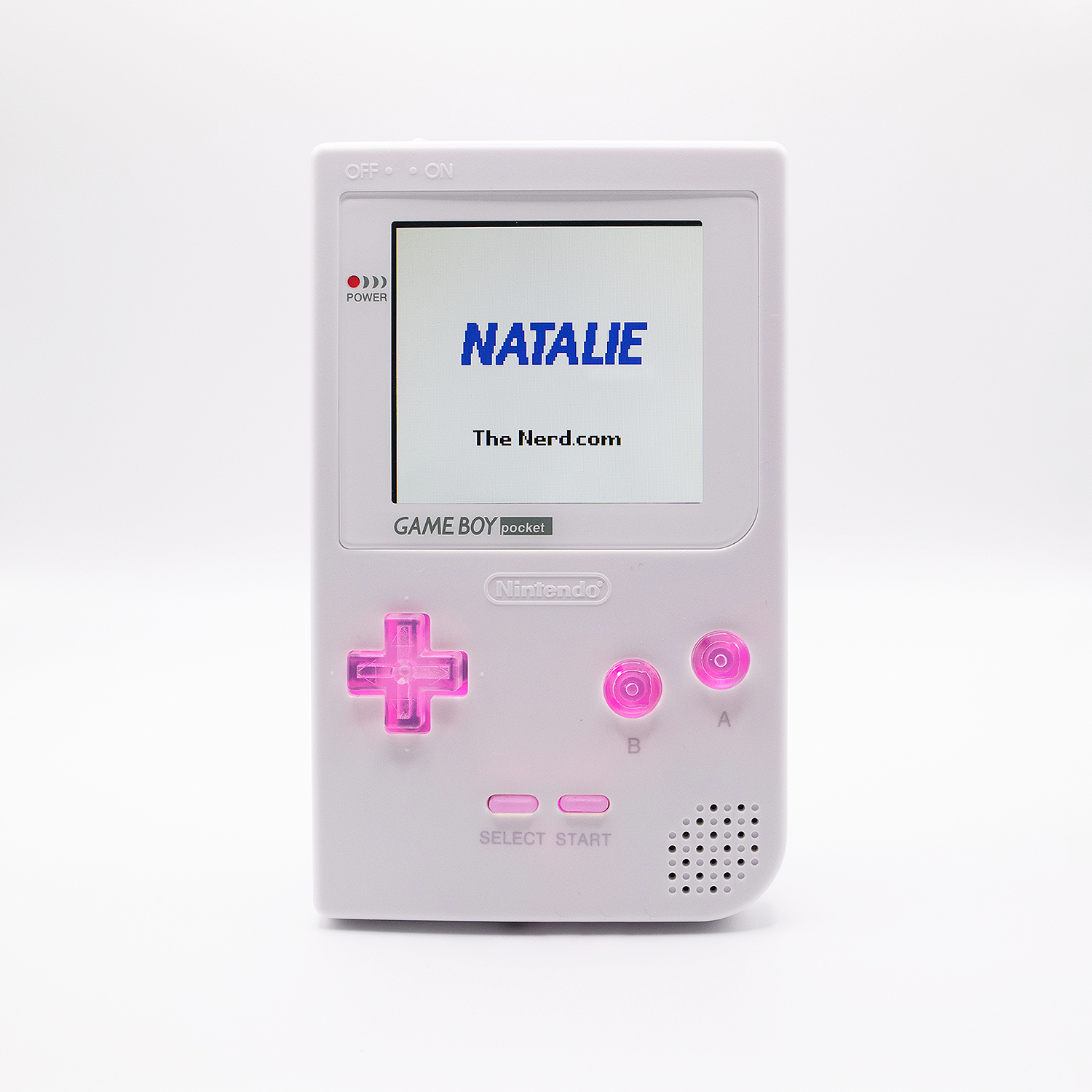 Game Boy Pocket ARC RGB LEDs pink