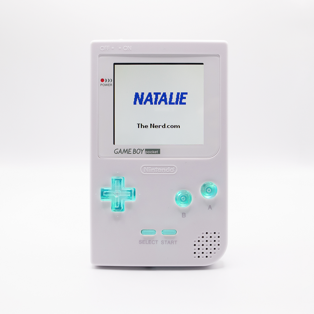 Game Boy Pocket ARC RGB LEDs light blue green