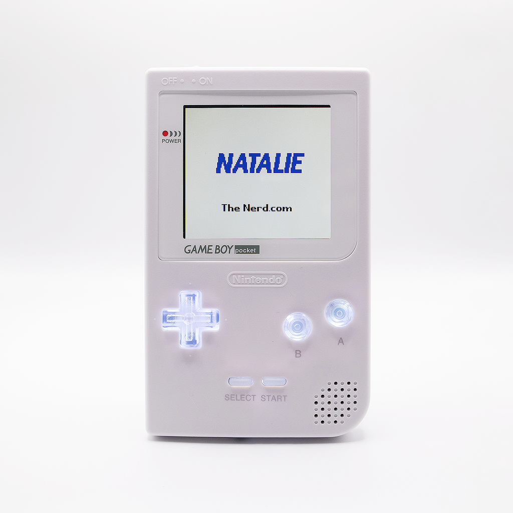 Game Boy Pocket ARC RGB LEDs white