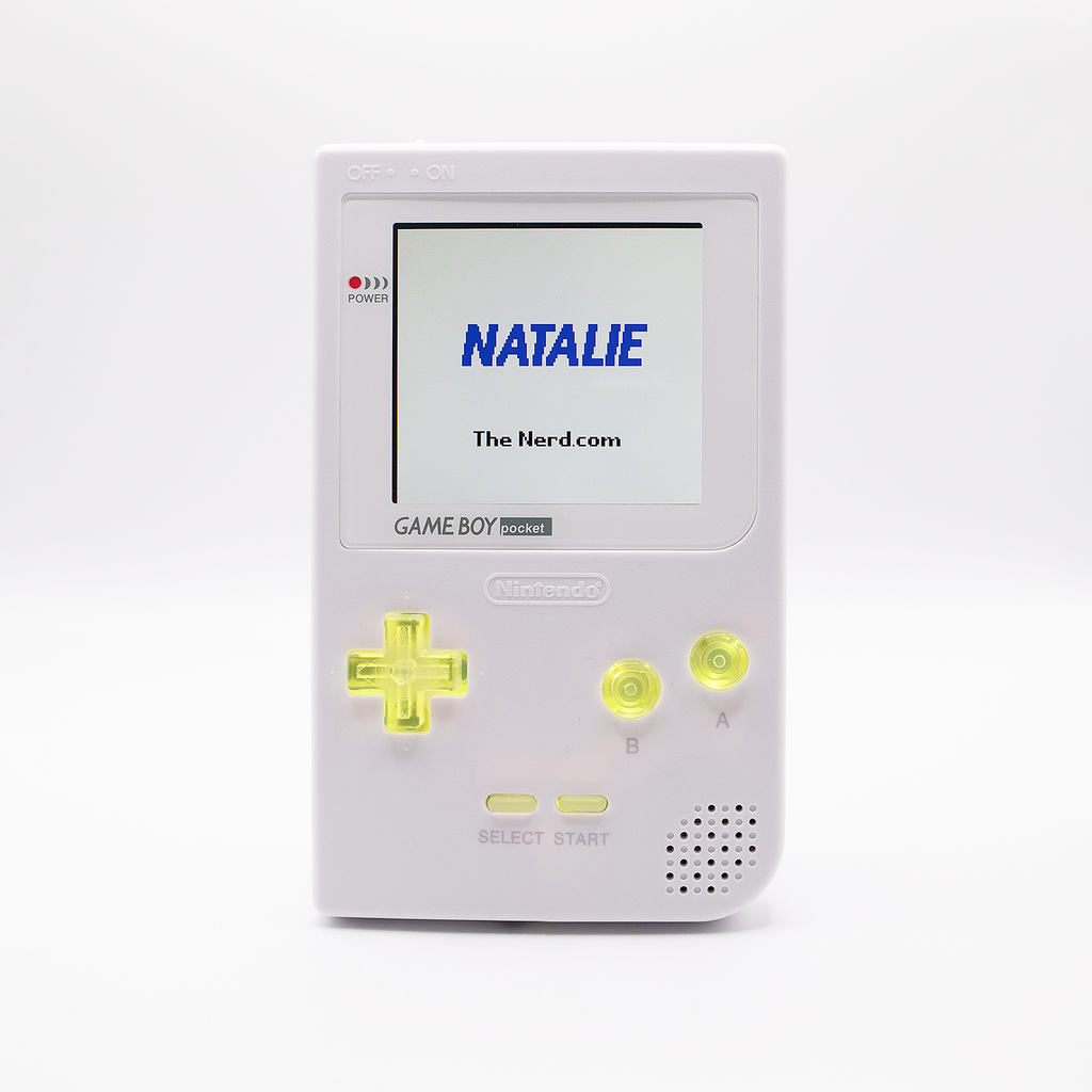 Game Boy Pocket ARC RGB LEDs yellow